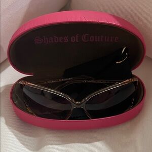 Juicy Couture Pink Glasses Case